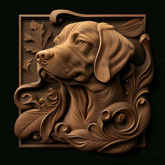 3D model Smoke dog dog (STL)